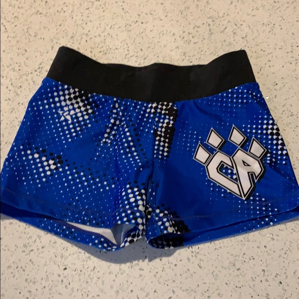 Cheer athletics practice shorts